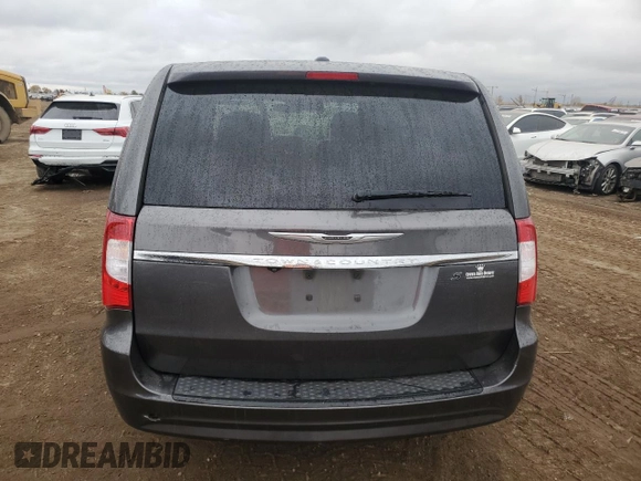 2015 Chrysler Town & Country S with VIN 2C4RC1HG5FR699937, listed as a Copart auction lot 78330864 with 88,279 mi miles and Salvage Title. Bid and sale history available at DreamBid. Image 6.
