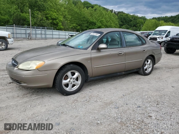 2002 Ford Taurus SES Standard with VIN 1FAFP55S72A271279, listed as a Copart auction lot 58467685 with 189,768 mi miles and Clean title. Bid and sale history available at DreamBid. Image 1.