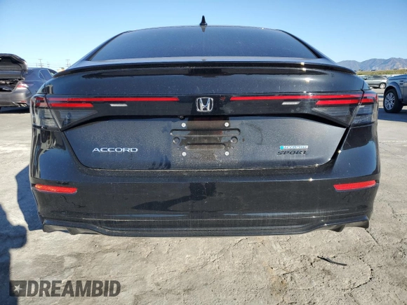 2024 Honda Accord Sport-L with VIN 1HGCY2F78RA055830, listed as a Copart auction lot 48433795 with 12,211 mi miles and Salvage title. Bid and sale history available at DreamBid. Image 6.