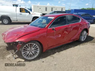 2023 Lexus IS 300 с VIN JTHDA1D2XP5126152, выставлен на аукционе Copart как лот 58768545 с пробегом Не указан миль и На запчасти • Non repairable. История ставок и продаж доступна на DreamBid. Изображение 1.