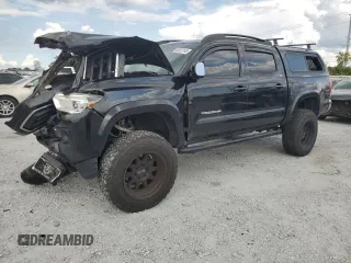 2021 Toyota Tacoma SR with VIN 3TMCZ5AN9MM403746, listed as a Copart auction lot 62422145 with 97,453 mi miles and Salvage title. Bid and sale history available at DreamBid. Image 1.