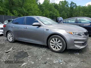 2018 Kia Optima LX z VIN 5XXGT4L36JG263158, wystawiony jako Copart lot #57028335 z przebiegiem 43 050 mil mil oraz Szkoda całkowita • Salvage title. Historia ofert i sprzedaży dostępna na DreamBid. Obrazek 4.