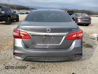 2017 Nissan Sentra SV with VIN 3N1AB7AP2HL662022, listed as a Copart auction lot 44387295 with 146,186 mi miles and Salvage Title. Bid and sale history available at carsss.com. Image 6.