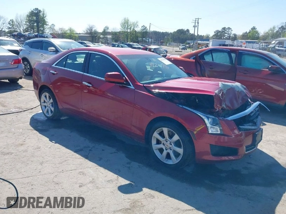 2014 Cadillac ATS Standard AWD with VIN 1G6AG5RX0E0109498, listed as a IAAI auction lot 41974594 with 137,072 mi miles and . Bid and sale history available at carsss.com. Image 1.