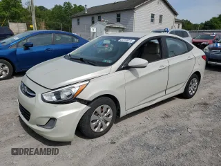 2016 Hyundai Accent SE with VIN KMHCT4AE3GU963995, listed as a Copart auction lot 54153075 with 126,301 mi miles and Clean Title. Bid and sale history available at DreamBid. Image 1.