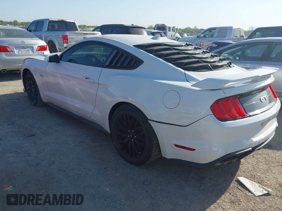 2020 Ford Mustang GT with VIN 1FA6P8CF5L5159453, listed as a IAAI auction lot 41976366 with 30,408 mi miles. Bid and sale history available at carsss.com. Image 3.