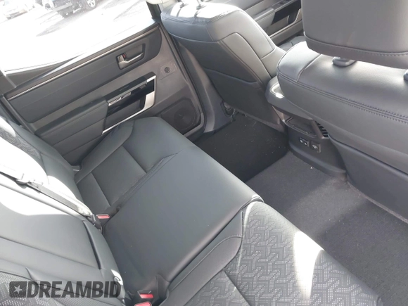 2023 Toyota Tundra Limited with VIN 5TFJA5DBXPX081603, listed as a IAAI auction lot 41293156 with 15,155 mi miles and . Bid and sale history available at DreamBid. Image 8.