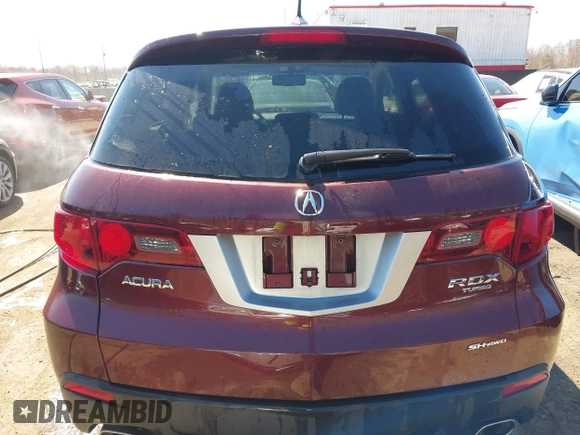 2010 Acura RDX with VIN 5J8TB1H27AA008662, listed as a IAAI auction lot 41802936 with 188,993 mi miles. Bid and sale history available at carsss.com. Image 16.