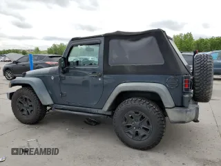 2016 Jeep Wrangler Black Bear with VIN 1C4AJWAGXGL209318, listed as a Copart auction lot 59539755 with 108,306 mi miles and Salvage title. Bid and sale history available at DreamBid. Image 2.