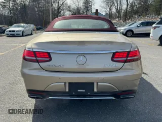 2019 Mercedes-Benz S-Class S 560 with VIN WDDXK8DB1KA038603, listed as a Copart auction lot 48438424 with 34,121 mi miles. Bid and sale history available at carsss.com. Image 6.