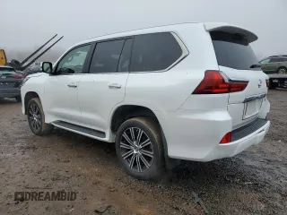 2018 Lexus LX with VIN JTJHY7AX7J4257535, listed as a Copart auction lot 83635384 with 67,720 mi miles and Salvage Title. Bid and sale history available at carsss.com. Image 2.