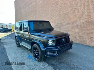 2023 Mercedes-Benz G with VIN W1NYC7HJ7PX464185, listed as a Copart auction lot 46551305 with 11,497 mi miles and Non Repairable. Bid and sale history available at carsss.com. Image 1.