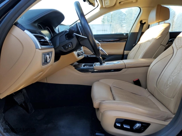 2018 BMW 7 Series 750i xDrive with VIN WBA7F2C5XJB238957, listed as a Copart auction lot 85269364 with 133,561 mi miles and Salvage Title. Bid and sale history available at carsss.com. Image 7.