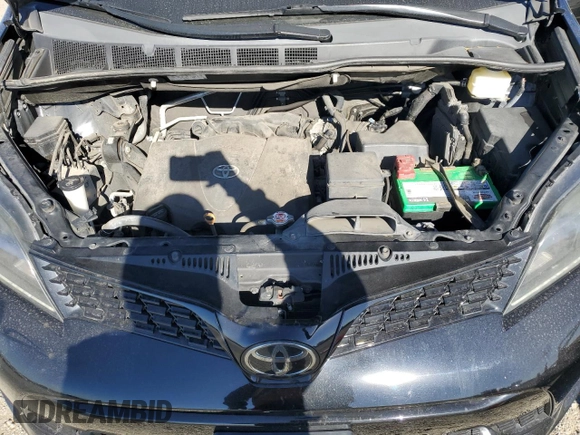 2020 Toyota Sienna SE with VIN 5TDXZ3DC2LS029818, listed as a Copart auction lot 88257995 with 55,027 mi miles and Salvage Title. Bid and sale history available at carsss.com. Image 12.