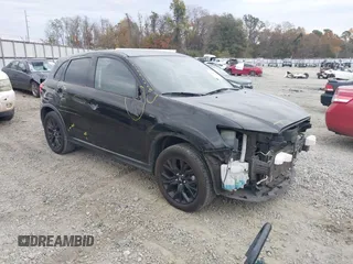 2019 Mitsubishi Outlander Sport ES 2.0 with VIN JA4AP3AU5KU024416, listed as a IAAI auction lot 41043336 with 109,992 mi miles. Bid and sale history available at carsss.com. Image 1.