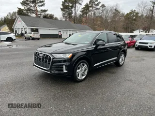 2020 Audi Q7 Premium with VIN WA1AXAF70LD003658, listed as a Copart auction lot 48668495 with 88,618 mi miles and Clean Title. Bid and sale history available at carsss.com. Image 1.