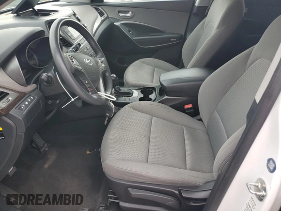 2018 Hyundai Santa Fe 2.4L with VIN 5NMZT3LB2JH056889, listed as a Copart auction lot 57801705 with 133,454 mi miles and Salvage title. Bid and sale history available at DreamBid. Image 7.