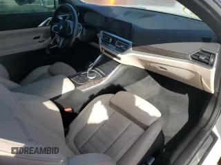 2022 BMW 4 Series 430i with VIN WBA23AT02NCJ38076, listed as a Copart auction lot 76186884 with 21,106 mi miles and Non repairable. Bid and sale history available at DreamBid. Image 8.