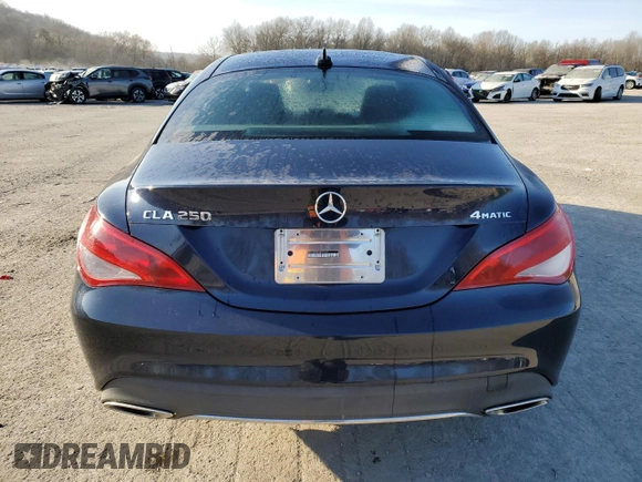 2019 Mercedes-Benz CLA 250 with VIN WDDSJ4GB5KN713220, listed as a Copart auction lot 48894475 with 36,987 mi miles and Salvage Title. Bid and sale history available at DreamBid. Image 6.