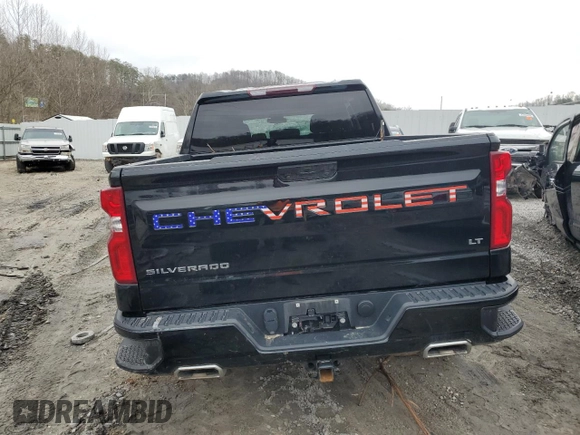 2023 Chevrolet Silverado 1500 LT Trail Boss with VIN 3GCUDFED4PG140806, listed as a Copart auction lot 43204895 with Not Provided miles and Salvage Title. Bid and sale history available at DreamBid. Image 6.