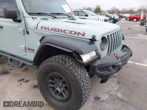2023 Jeep Wrangler Rubicon with VIN 1C4JJXFG7PW654564, listed as a IAAI auction lot 41833534 with 22,277 mi miles and . Bid and sale history available at DreamBid. Image 17.