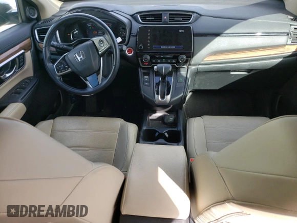 2018 Honda CR-V Touring with VIN 5J6RW2H95JL030237, listed as a Copart auction lot 44001415 with 55,575 mi miles and Salvage Title. Bid and sale history available at DreamBid. Image 8.