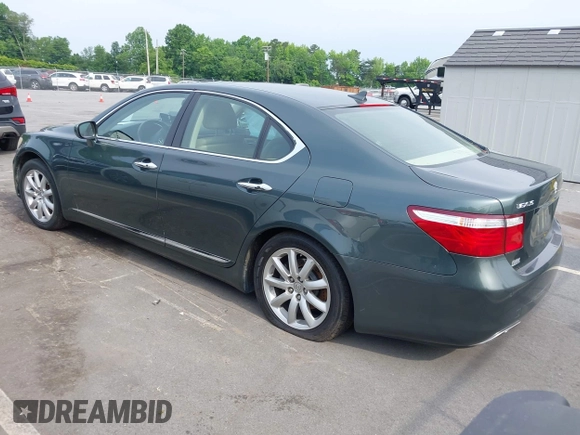 2007 Lexus LS 460 with VIN JTHBL46F475037017, listed as a IAAI auction lot 42291980 with 245,333 mi miles and . Bid and sale history available at DreamBid. Image 3.