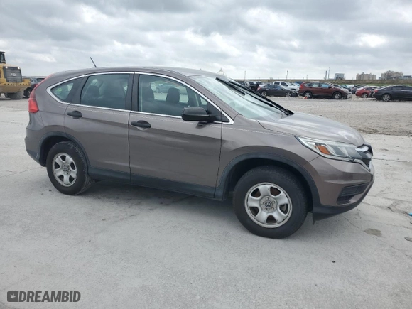 2015 Honda CR-V LX with VIN 3CZRM3H38FG700102, listed as a Copart auction lot 50966415 with 128,223 mi miles and Salvage Title. Bid and sale history available at carsss.com. Image 4.