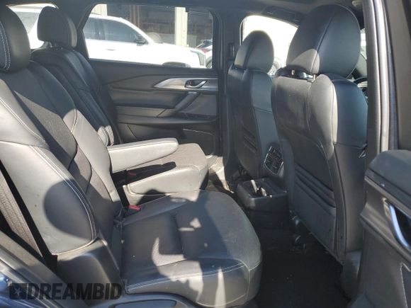 2021 Mazda CX-9 Carbon Edition with VIN JM3TCBDY2M0531245, listed as a Copart auction lot 54208795 with 80,645 mi miles and Salvage title. Bid and sale history available at DreamBid. Image 11.
