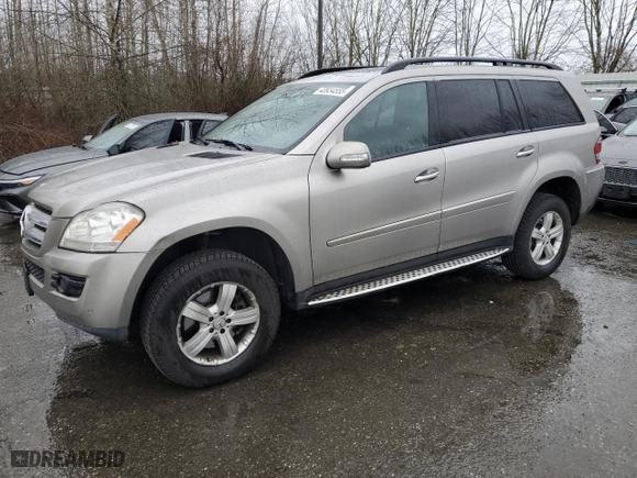 2007 Mercedes-Benz GL-Class with VIN 4JGBF22E67A290272, listed as a Copart auction lot 43934555 with 219,329 mi miles and Salvage Title. Bid and sale history available at carsss.com. Image 1.
