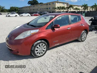 2015 Nissan LEAF SL with VIN 1N4AZ0CP4FC322057, listed as a Copart auction lot 44746915 with 93,676 mi miles and Clean Title. Bid and sale history available at DreamBid. Image 1.