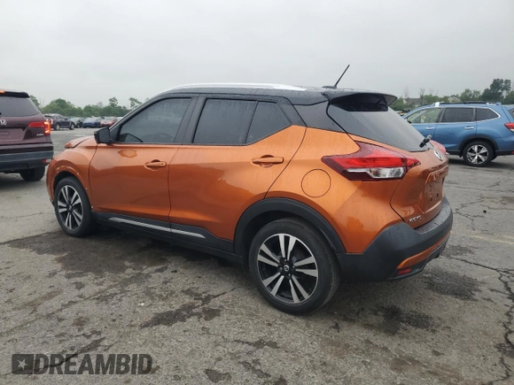 2019 Nissan Kicks S z VIN 3N1CP5CU2KL491930, wystawiony jako Copart lot #61214685 z przebiegiem 83 965 mil mil oraz Szkoda całkowita • Salvage title. Historia ofert i sprzedaży dostępna na DreamBid. Obrazek 2.