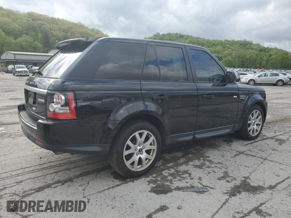 2013 Land Rover Range Rover Sport HSE Lux with VIN SALSK2D46DA777545, listed as a Copart auction lot 55845275 with 115,409 mi miles and Salvage Title. Bid and sale history available at DreamBid. Image 3.