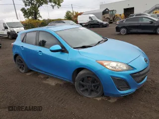 2011 Mazda 3 GX with VIN JM1BL1KF1B1458831, listed as a Copart auction lot 71309894 with 270,548 mi miles and Salvage Title. Bid and sale history available at carsss.com. Image 4.