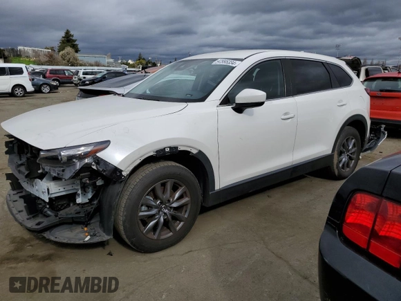 2020 Mazda CX-9 Sport with VIN JM3TCABY2L0413157, listed as a Copart auction lot 42995334 with 45,684 mi miles and . Bid and sale history available at DreamBid. Image 1.
