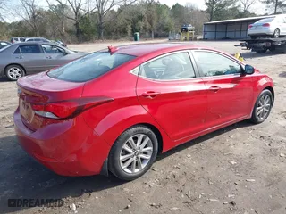2016 Hyundai Elantra SE with VIN KMHDH4AE7GU598758, listed as a IAAI auction lot 38306152 with 103,202 mi miles. Bid and sale history available at carsss.com. Image 4.