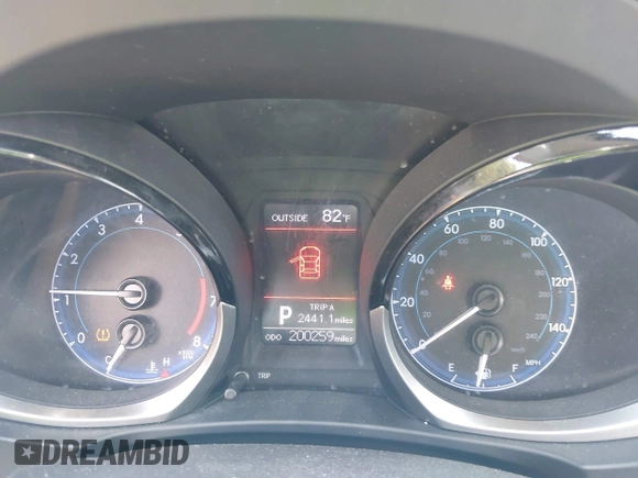 2016 Toyota Corolla L with VIN 2T1BURHEXGC571044, listed as a IAAI auction lot 42657671 with 200,259 mi miles and . Bid and sale history available at DreamBid. Image 7.