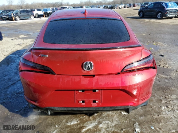 2023 Acura Integra w/A-Spec Package with VIN 19UDE4H35PA002521, listed as a Copart auction lot 41893525 with 29,218 mi miles and Salvage Title. Bid and sale history available at carsss.com. Image 6.
