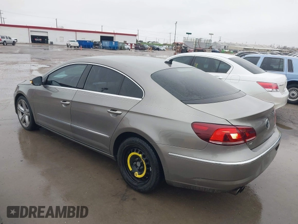 2013 Volkswagen CC Sport with VIN WVWBN7AN5DE514299, listed as a IAAI auction lot 41563521 with 199,249 mi miles. Bid and sale history available at carsss.com. Image 3.