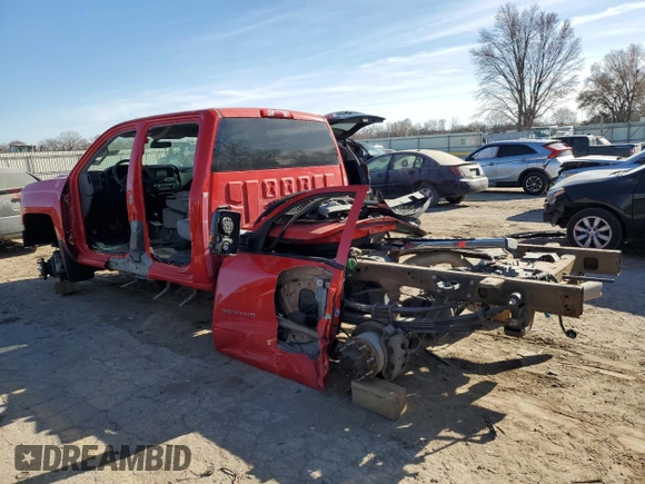 2019 Chevrolet Silverado 3500HD Work Truck with VIN 1GC4KVCY6KF132237, listed as a Copart auction lot 84699364 with 69,480 mi miles and Salvage Title. Bid and sale history available at carsss.com. Image 2.