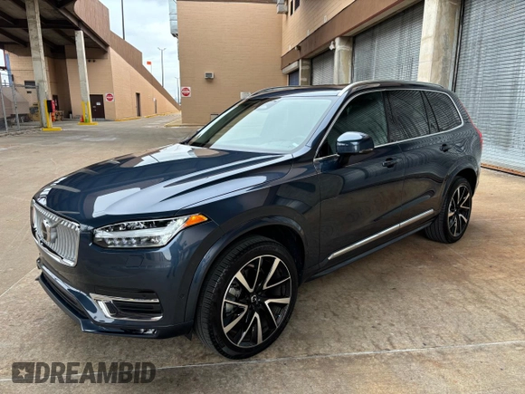 2024 Volvo XC90 Plus Bright Theme with VIN YV4062PE3R1155917, listed as a Copart auction lot 44853265 with 7,968 mi miles and Salvage title. Bid and sale history available at DreamBid. Image 2.