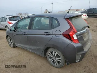 2015 Honda Fit EX-L with VIN 3HGGK5H80FM727081, listed as a Copart auction lot 44983845 with 57,556 mi miles and Clean Title. Bid and sale history available at DreamBid. Image 2.