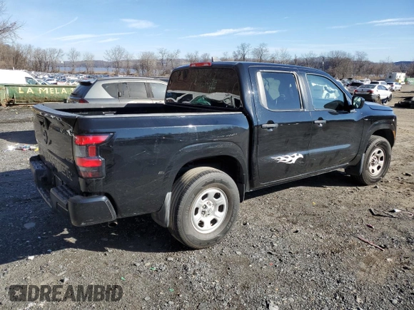 2022 Nissan Frontier S with VIN 1N6ED1EK2NN612332, listed as a Copart auction lot 40658374 with 0 mi miles. Bid and sale history available at carsss.com. Image 3.