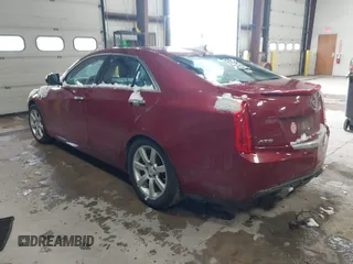 2014 Cadillac ATS Premium with VIN 1G6AE5S39E0111344, listed as a IAAI auction lot 41236449 with 175,164 mi miles. Bid and sale history available at carsss.com. Image 3.