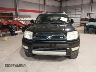 2005 Toyota 4Runner SR5 with VIN JTEBT14R258027168, listed as a IAAI auction lot 41392617 with 277,965 mi miles and . Bid and sale history available at DreamBid. Image 6.