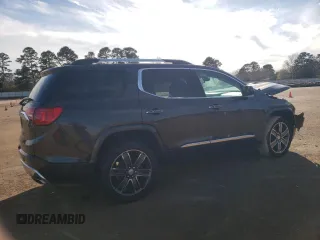 2017 GMC Acadia Denali with VIN 1GKKNPLS7HZ265705, listed as a Copart auction lot 88782485 with 125,594 mi miles and Salvage Title. Bid and sale history available at carsss.com. Image 3.