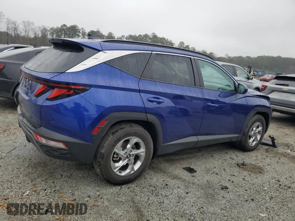 2024 Hyundai Tucson SEL with VIN 5NMJB3DE2RH300142, listed as a Copart auction lot 42783485 with Not Provided miles and Non Repairable. Bid and sale history available at DreamBid. Image 3.
