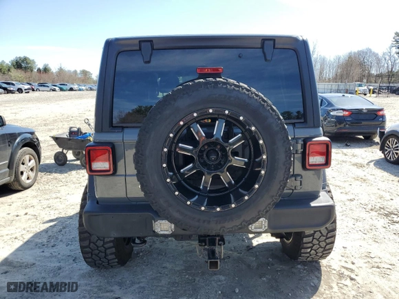 2018 Jeep Wrangler Unlimited Sport S with VIN 1C4HJXDG5JW212181, listed as a Copart auction lot 51504045 with 110,004 mi miles and Clean Title. Bid and sale history available at carsss.com. Image 6.