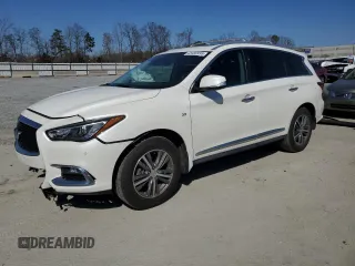 2020 Infiniti QX60 Luxe with VIN 5N1DL0MN8LC518712, listed as a Copart auction lot 45450495 with 37,265 mi miles and Salvage Title. Bid and sale history available at DreamBid. Image 1.