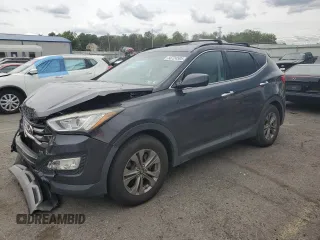 2016 Hyundai Santa Fe z VIN 5XYZUDLB1GG312204, wystawiony jako Copart lot #58724595 z przebiegiem 124 922 mil mil oraz Szkoda całkowita • Salvage title. Historia ofert i sprzedaży dostępna na DreamBid. Obrazek 1.